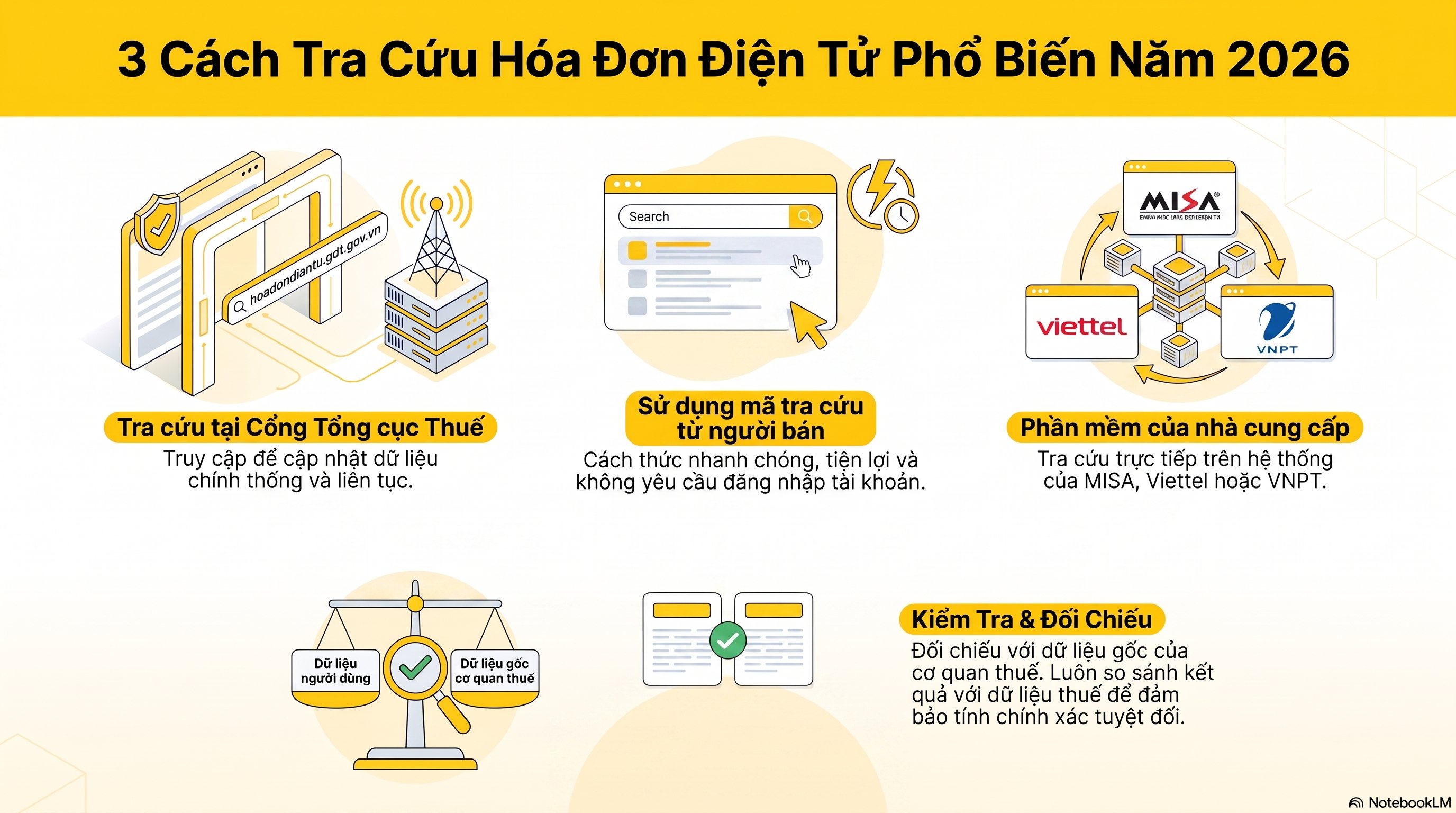 Tra cứu hóa đơn điện tử là gì và vì sao bắt buộc phải kiểm tra