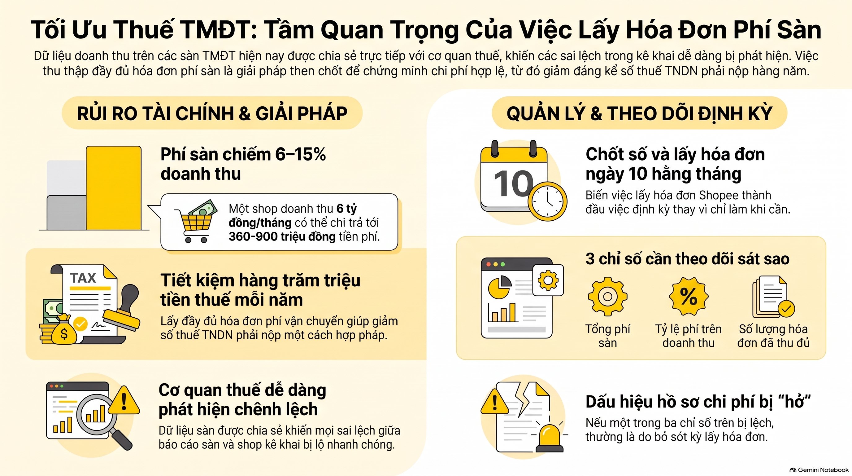 Cách lấy hóa đơn phí vận chuyển trên Shopee chi tiết 5 bước mới nhất 2026
