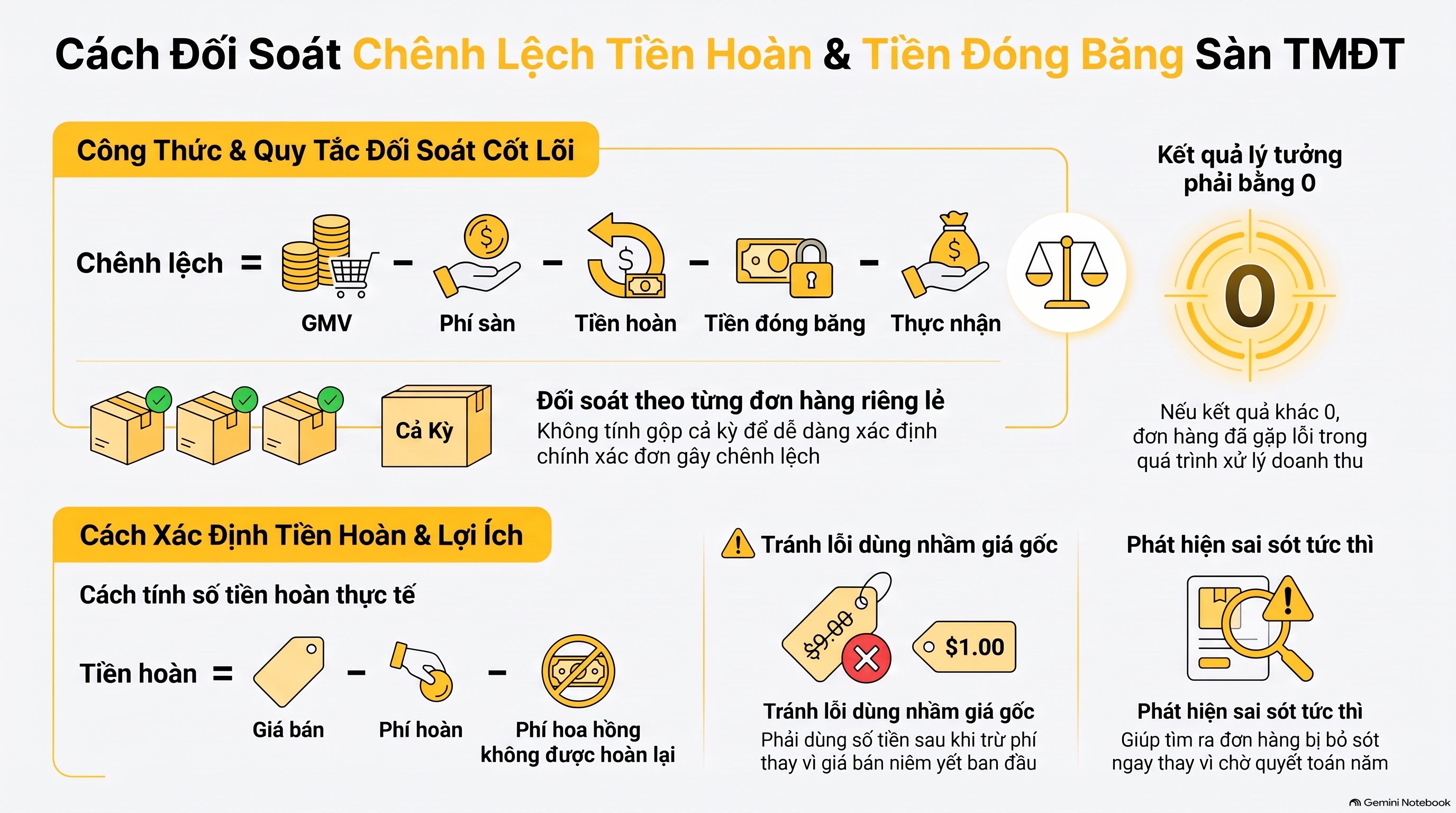 Cách đối soát doanh thu sàn thương mại điện tử đúng chuẩn, mới nhất 2026