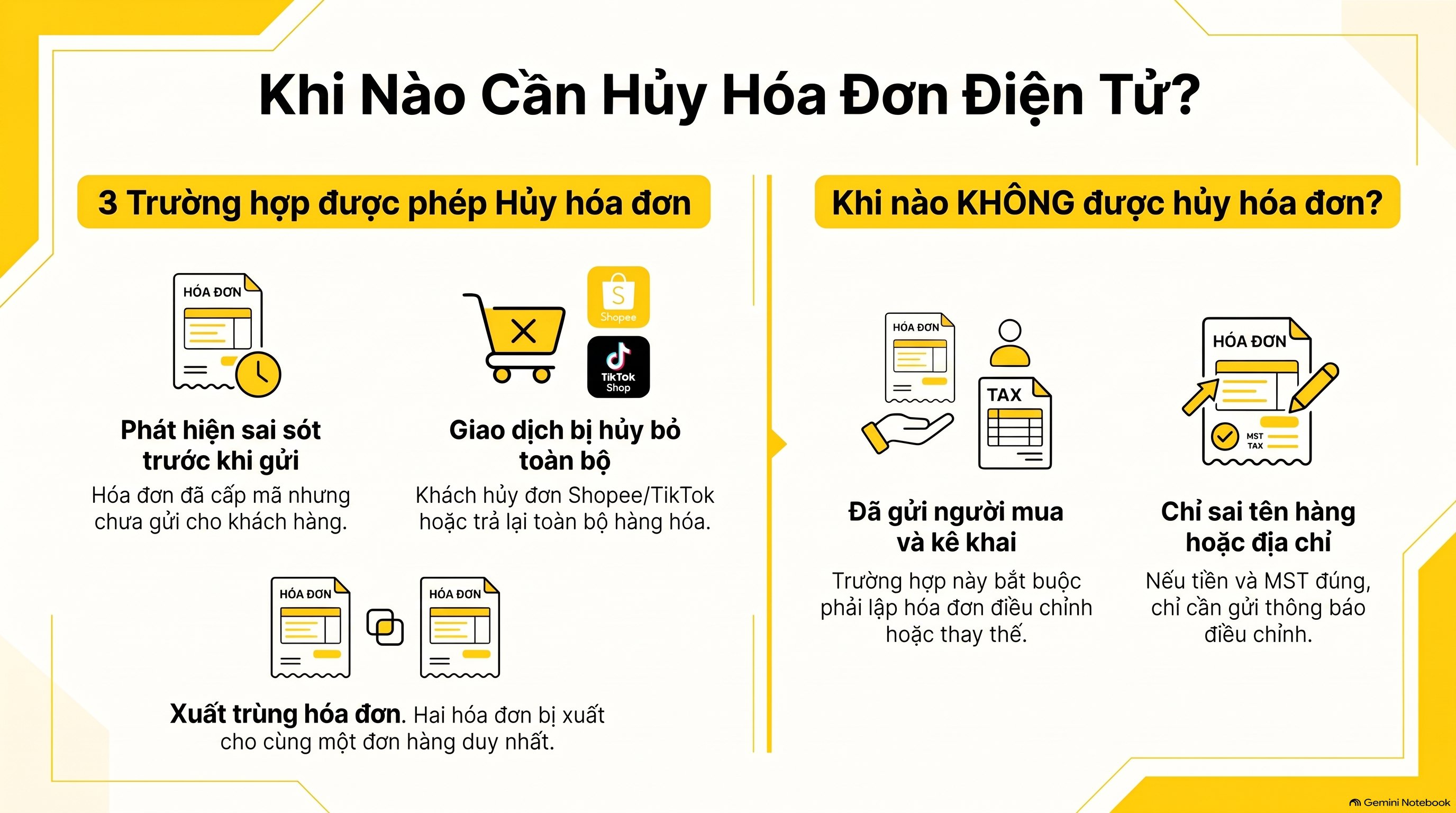 Cách hủy hóa đơn điện tử đã lập đúng quy định: Hướng dẫn 5 bước mới nhất 2026