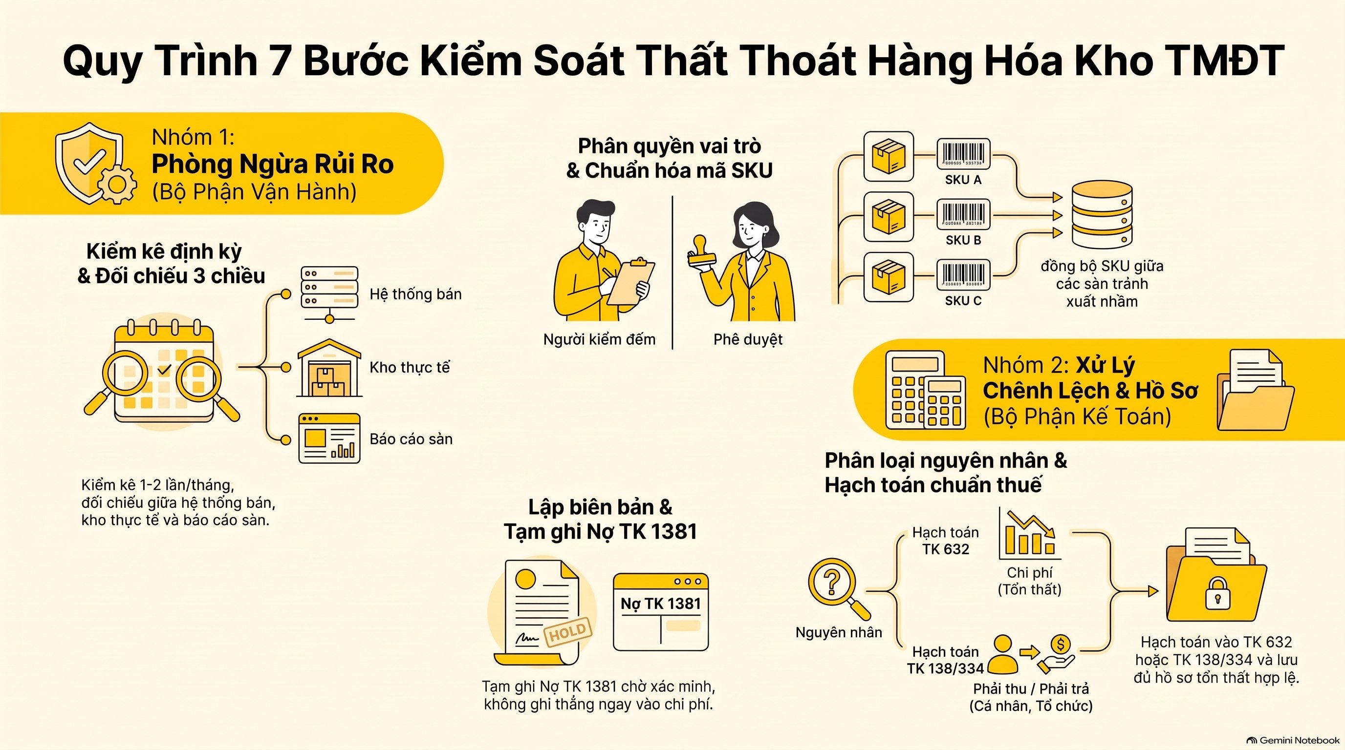 Cách kiểm soát thất thoát hàng hóa kho TMĐT hiệu quả nhất, mới nhất 2026