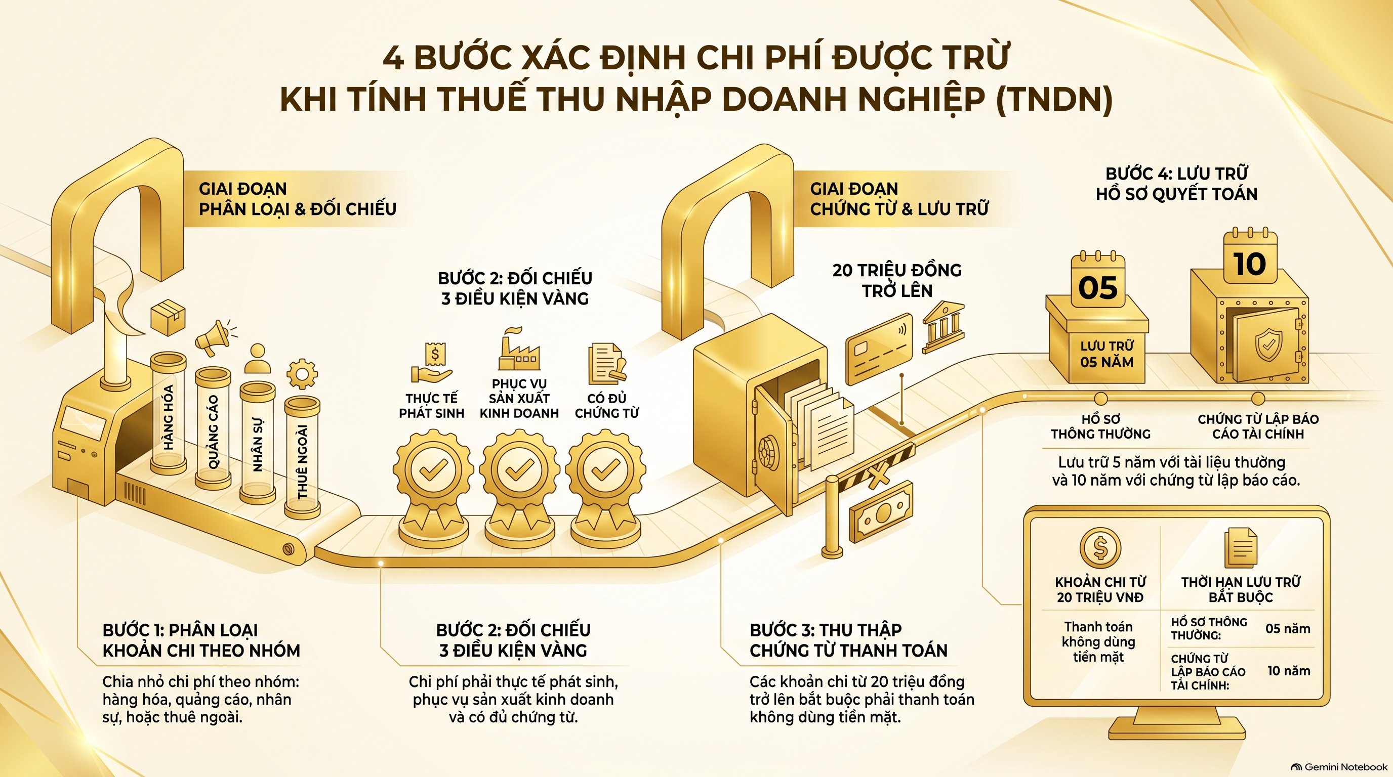 Vì sao cần phân biệt rõ chi phí được trừ và không được trừ? - chi phí được trừ khi tính thuế thu nhập doanh nghiệp