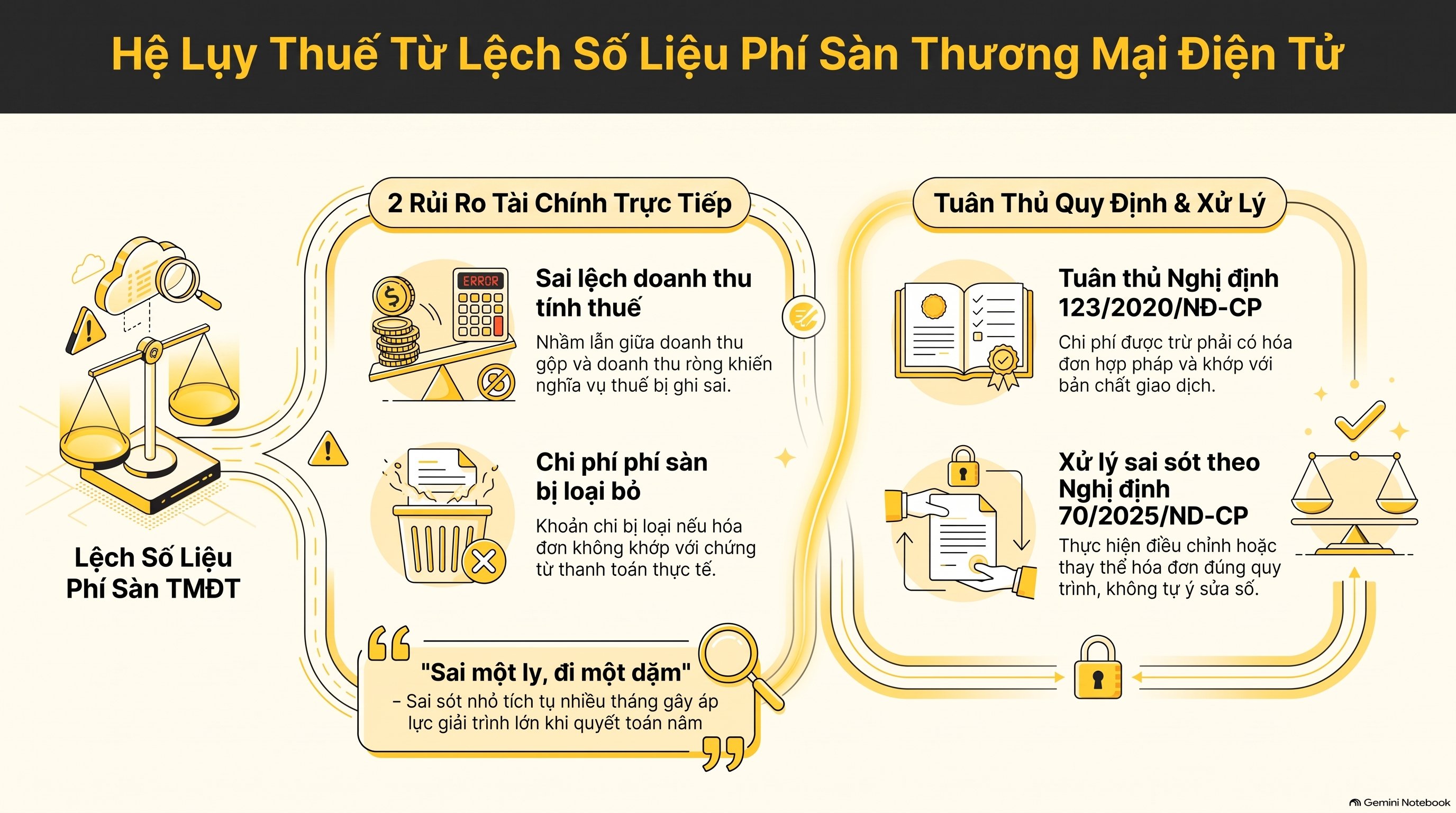 Hóa Đơn Phí Sàn Không Khớp Là Gì? 5 Nguyên Nhân Và Cách Xử Lý Mới Nhất 2026