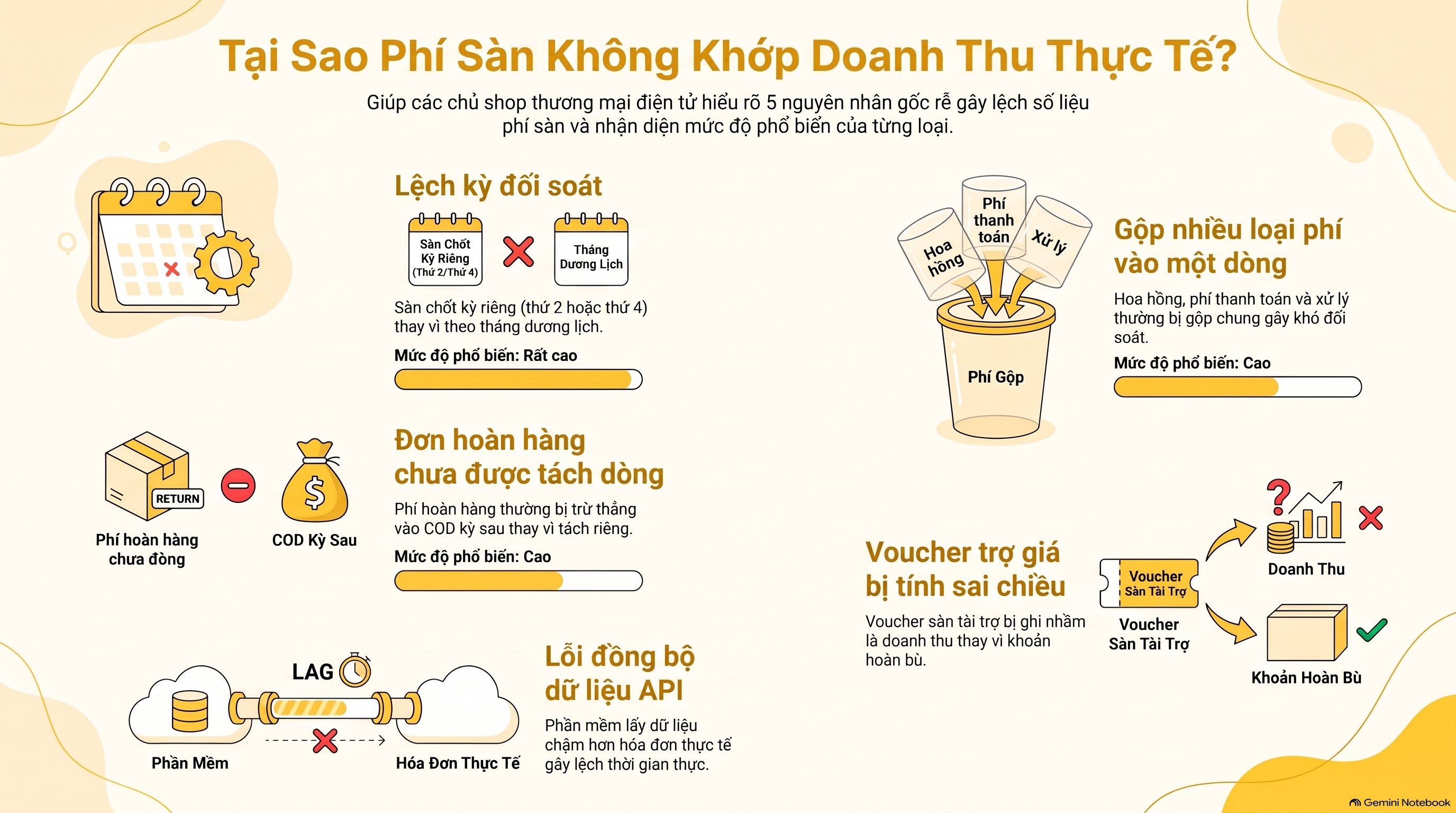 Hóa Đơn Phí Sàn Không Khớp Là Gì? 5 Nguyên Nhân Và Cách Xử Lý Mới Nhất 2026