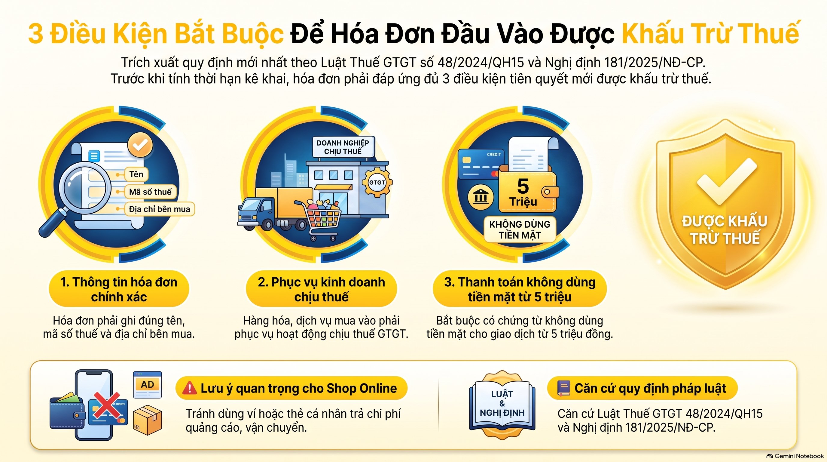 Quy định thời hạn kê khai hóa đơn đầu vào mới nhất 2026: 3 điều cần nhớ