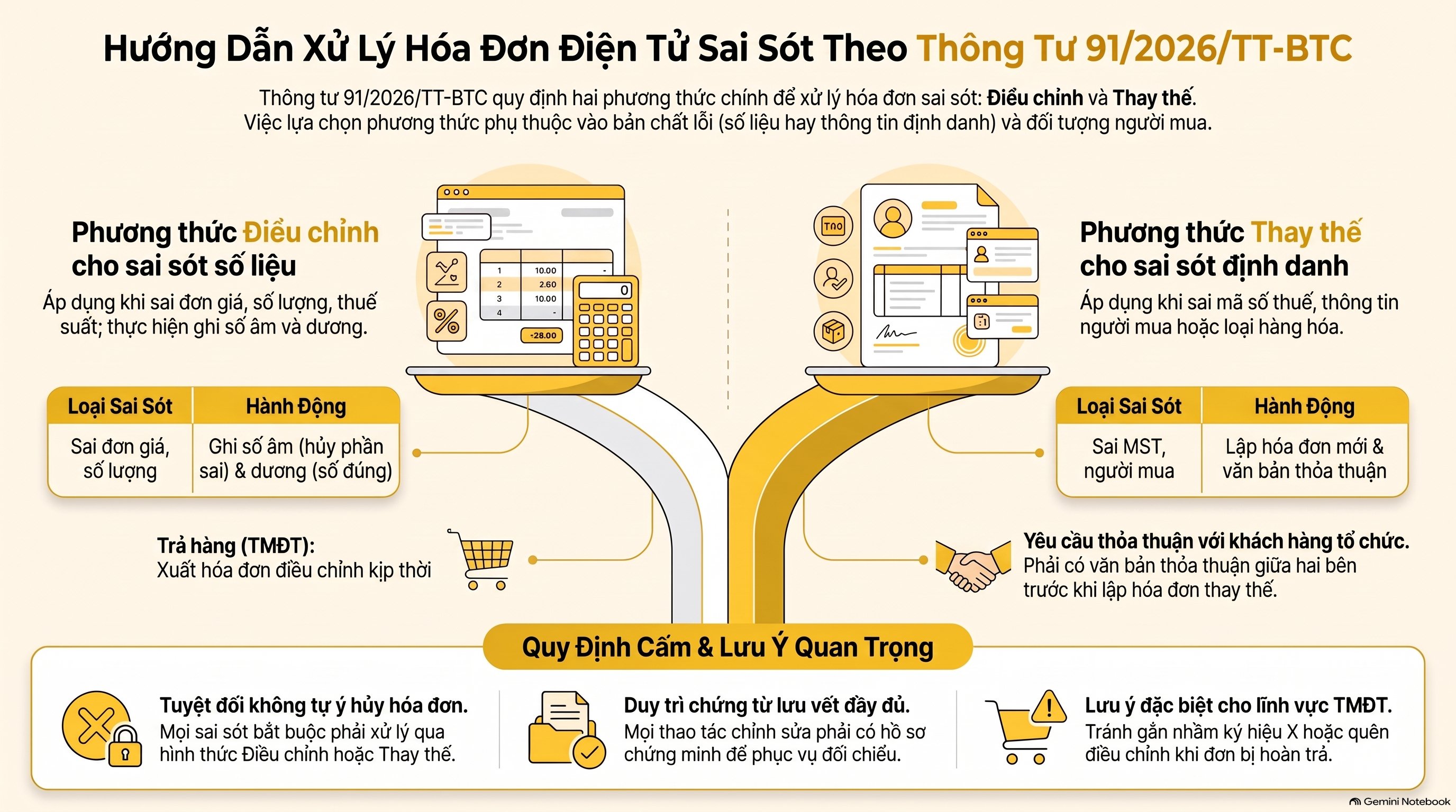 Thông Tư 91/2026/TT-BTC: Toàn Bộ Quy Định Hóa Đơn Điện Tử Mới Nhất 2026