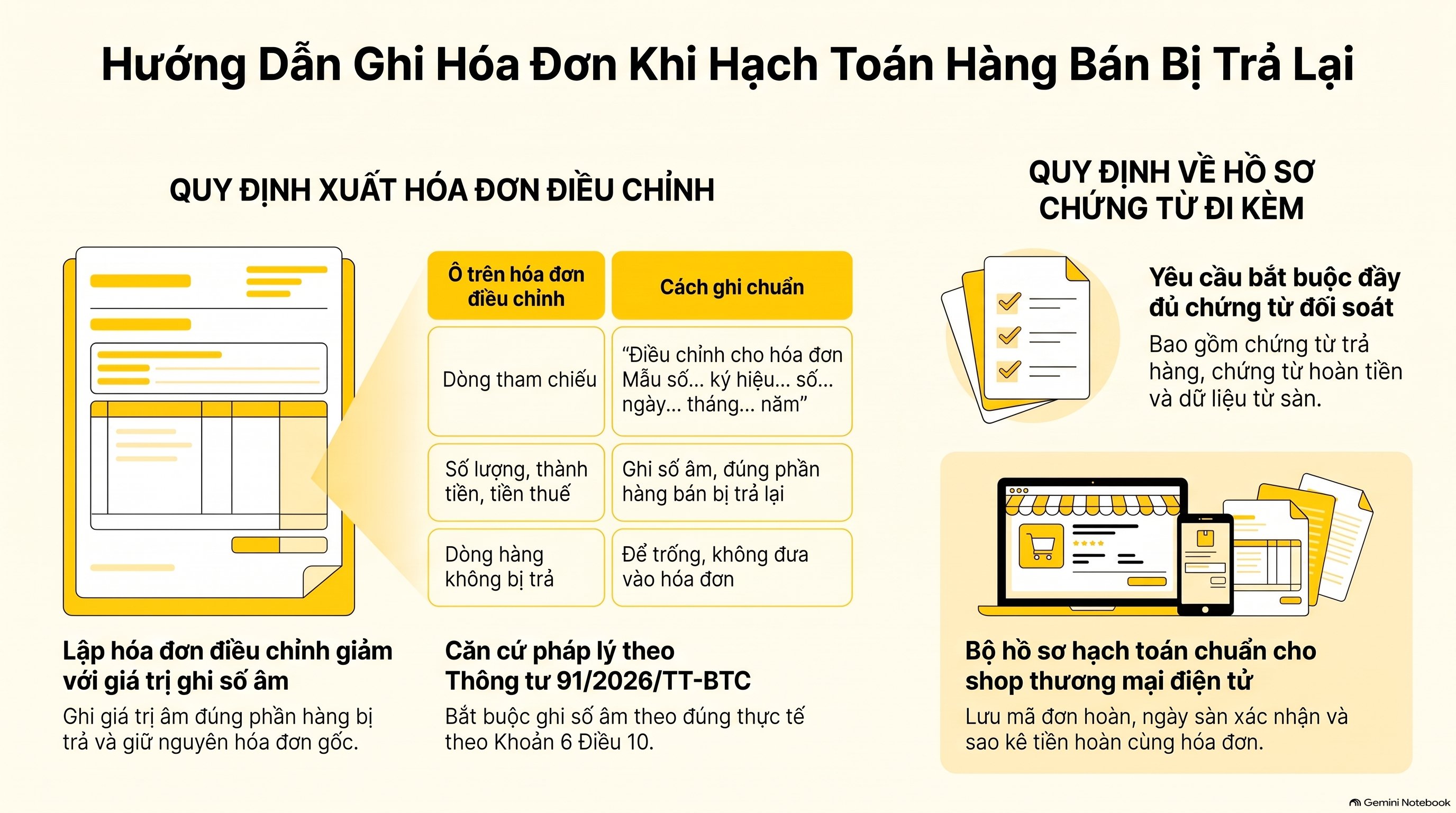 Hạch toán hàng bán bị trả lại thế nào? Hướng dẫn mới nhất 2026