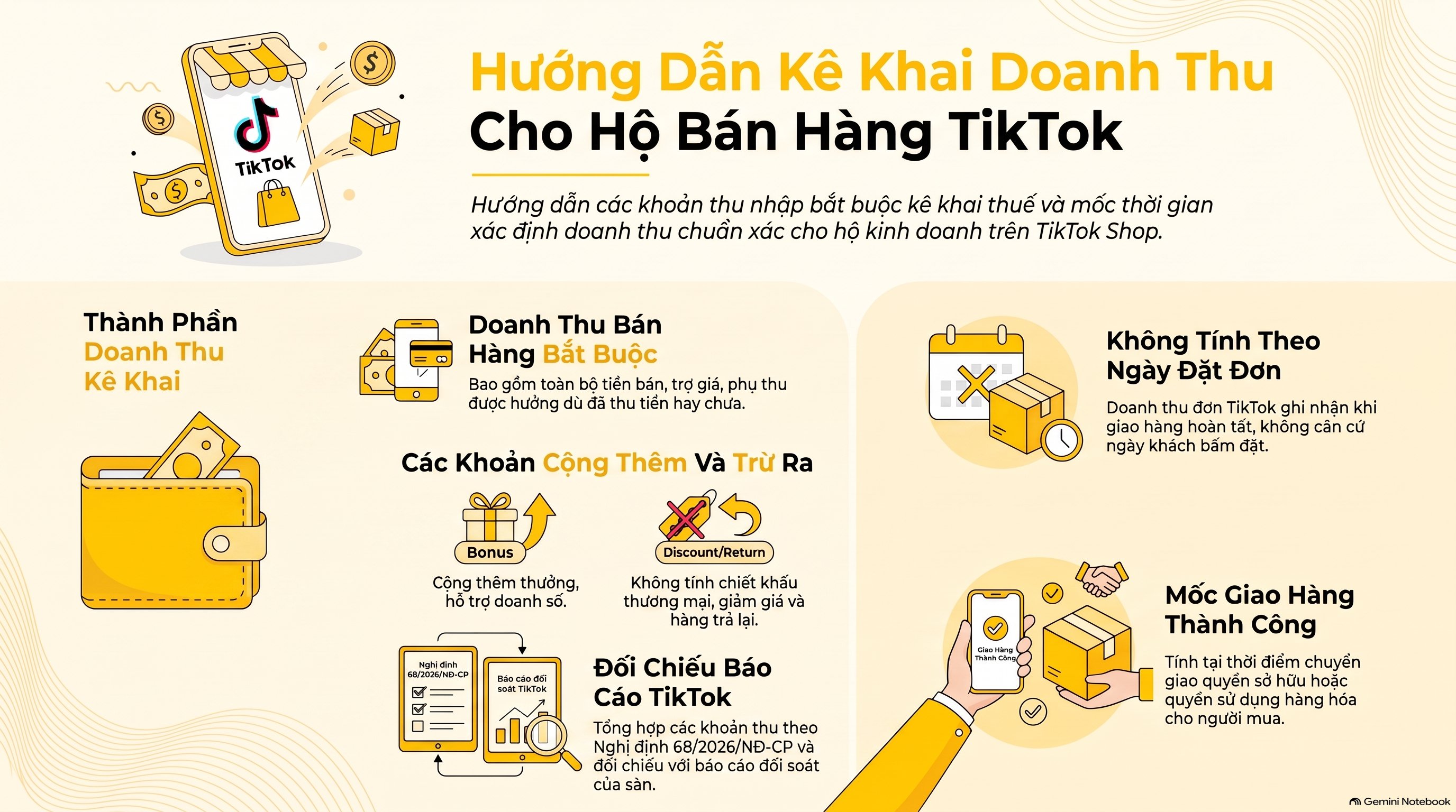 Kê khai doanh thu hộ kinh doanh mới đăng ký ghi thế nào, mới nhất 2026