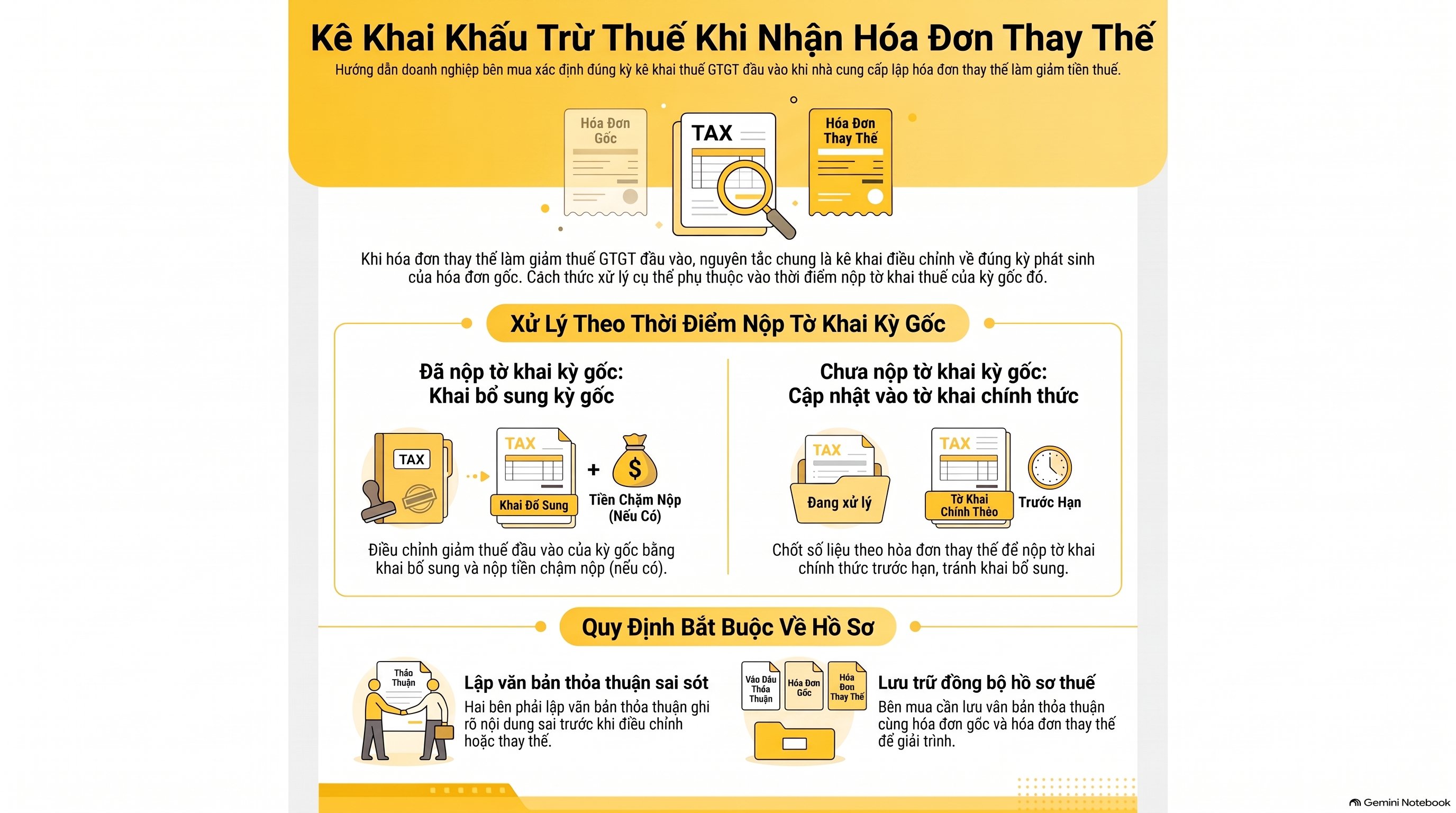 Hoá đơn đầu vào kê khai khấu trừ kỳ nào? 6 bước xử lý mới nhất 2026