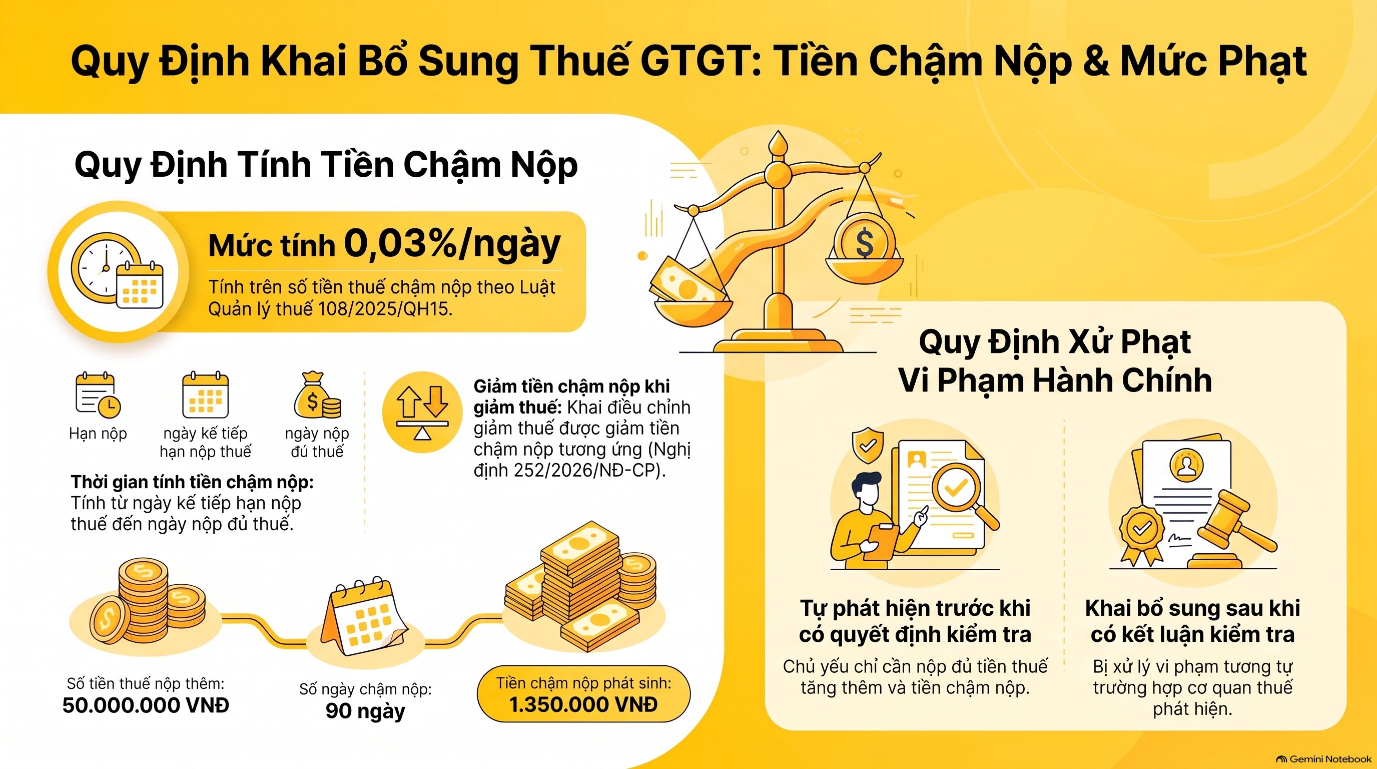 Khai bổ sung thuế GTGT: 6 bước xử lý đầu vào sai, sót mới nhất 2026